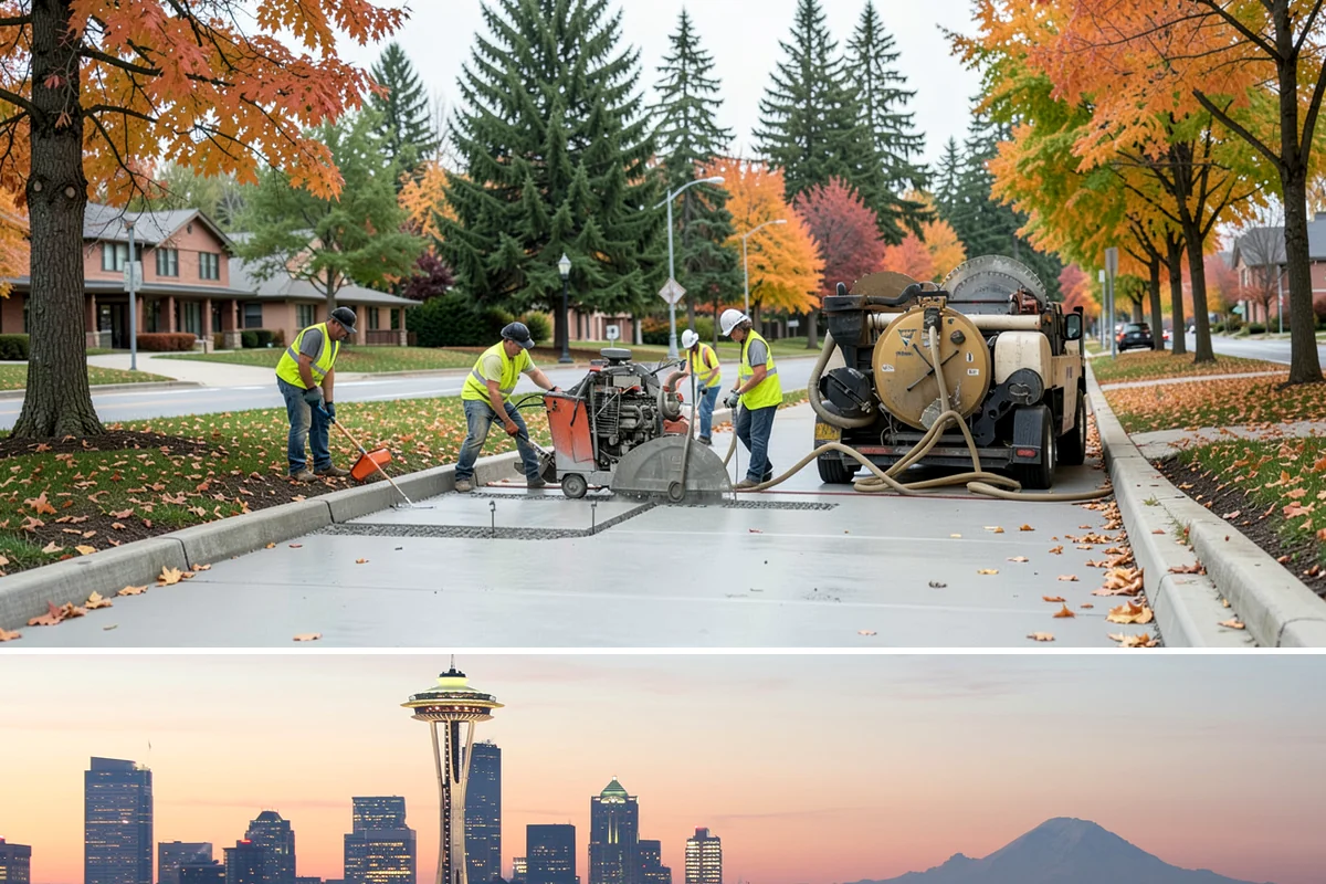 Curb Ramp Construction in Seattle, King County, WA - Ramp reconstruction pairs well with the summer paving season so corners and overlays are completed in a single mobilization.