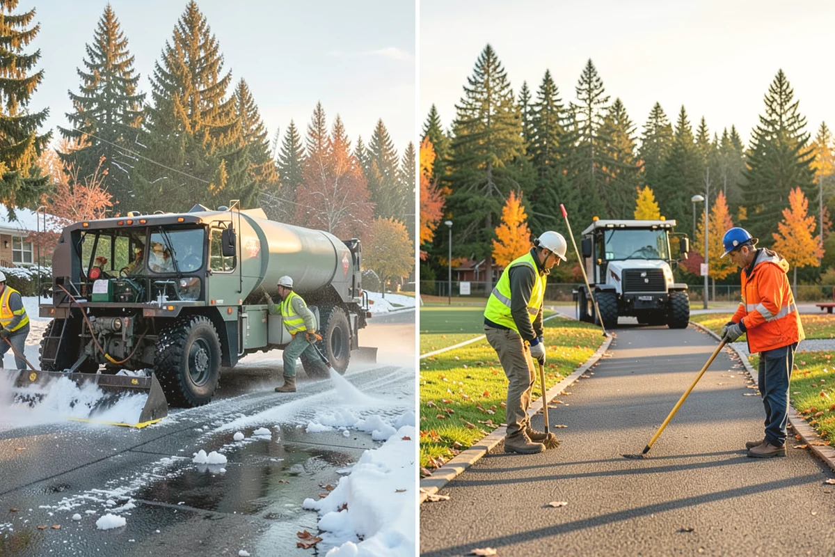 Curb Ramp Construction in Tukwila, King County, WA - Survey existing grades and confirm ramp type against the standard plan