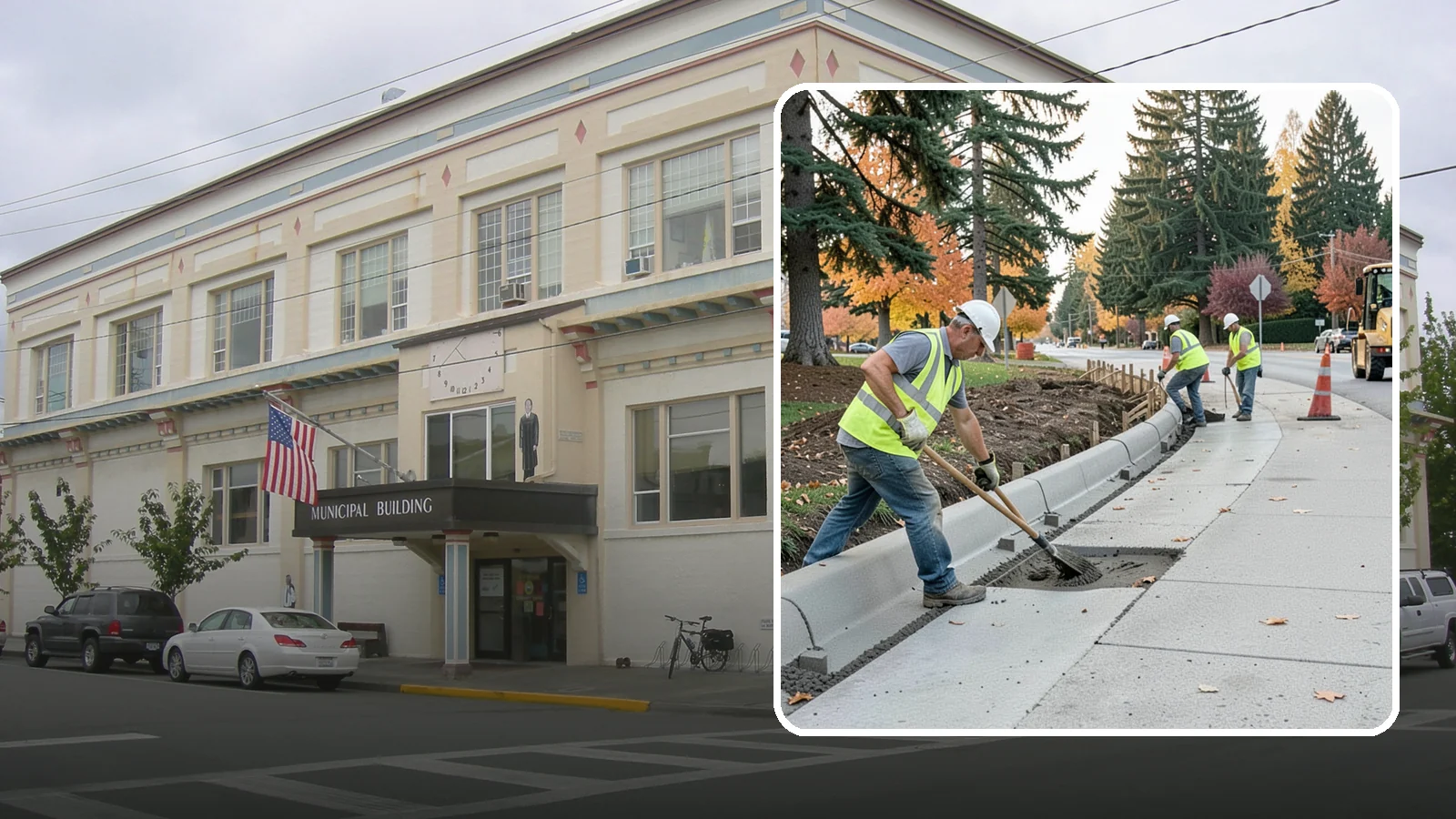 Curb Repairs in Anacortes, Skagit County, WA - Curb and gutter repairs that restore drainage flow lines, edge protection, and roadway definition.