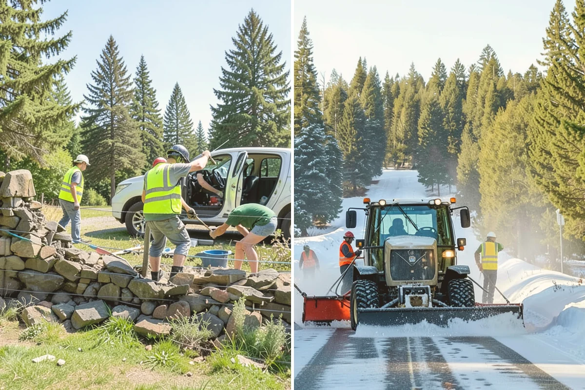 Curb Repairs in Brier, Snohomish County, WA - Locate failed curb sections and check flow-line grade