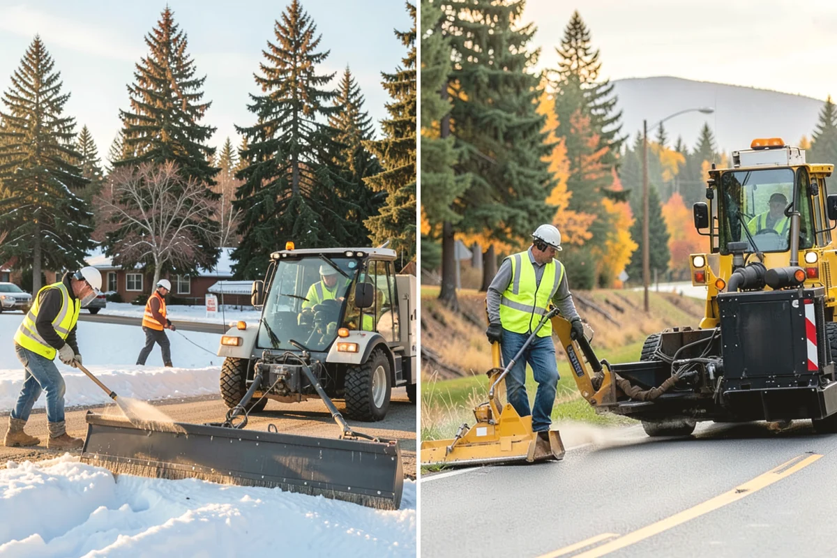 Curb Repairs in Burien, King County, WA - Locate failed curb sections and check flow-line grade