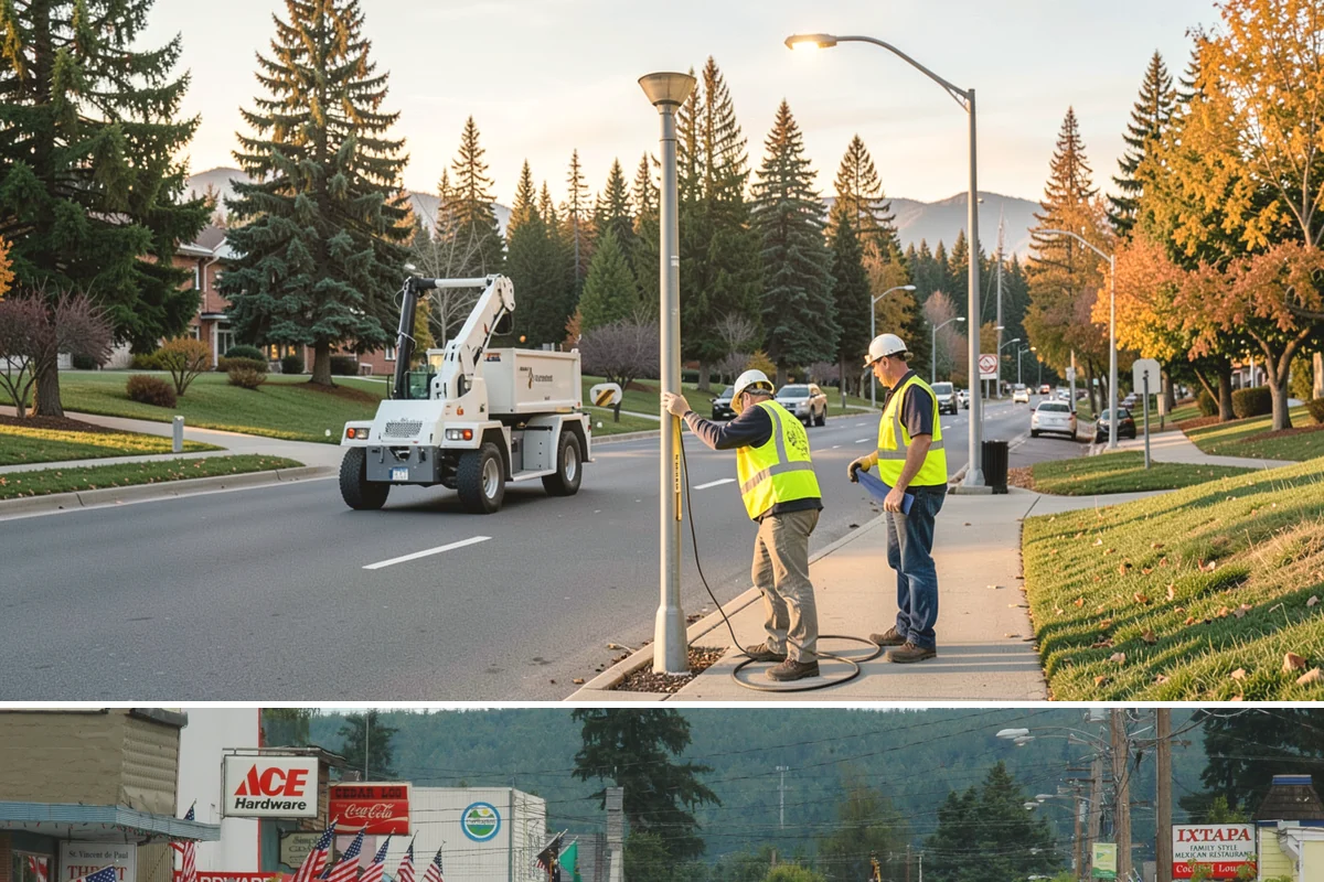 Curb Repairs in Carnation, King County, WA - Curb repairs are best completed in the drier months so new concrete cures fully before it must carry heavy fall and winter gutter...