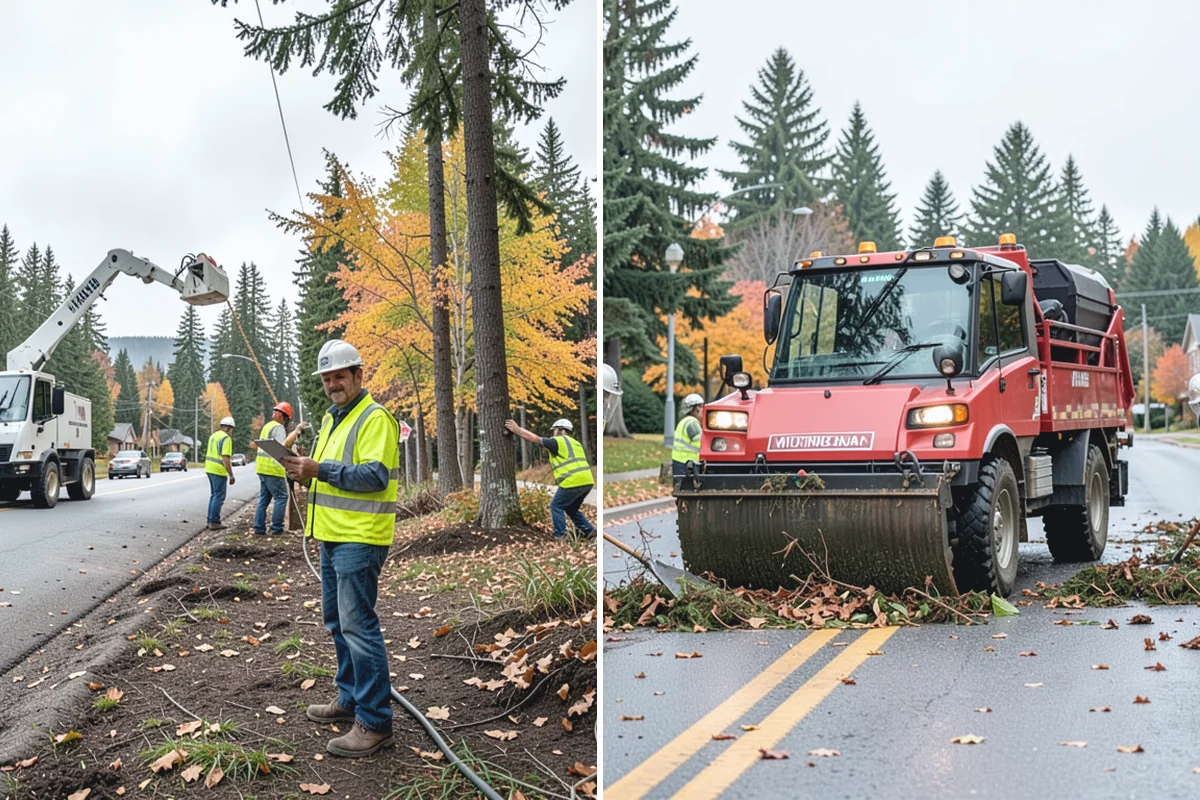 Curb Repairs in Coupeville, Island County, WA - Locate failed curb sections and check flow-line grade