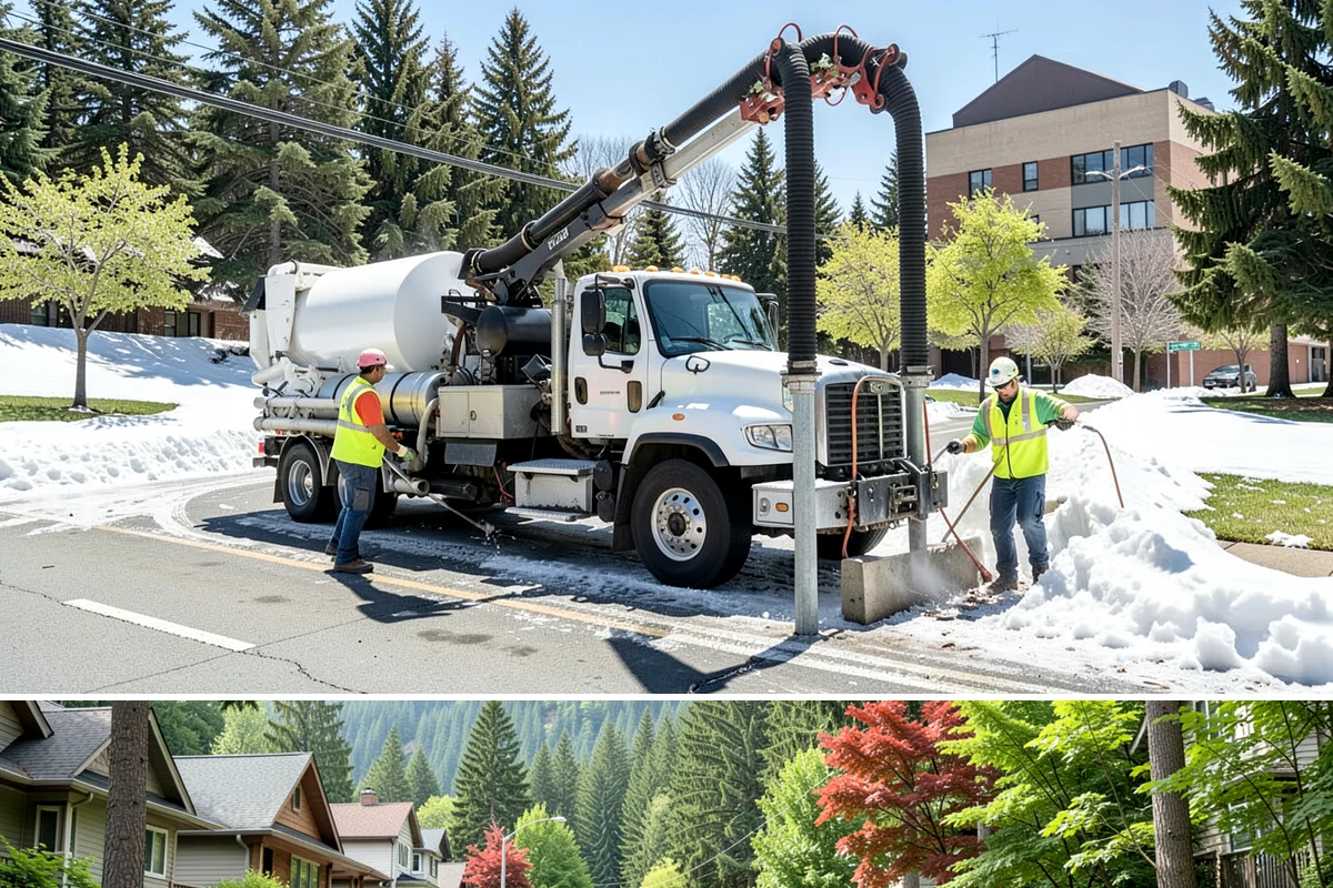 Curb Repairs in Darrington, Snohomish County, WA - Curb repairs are best completed in the drier months so new concrete cures fully before it must carry heavy fall and winter gutter...