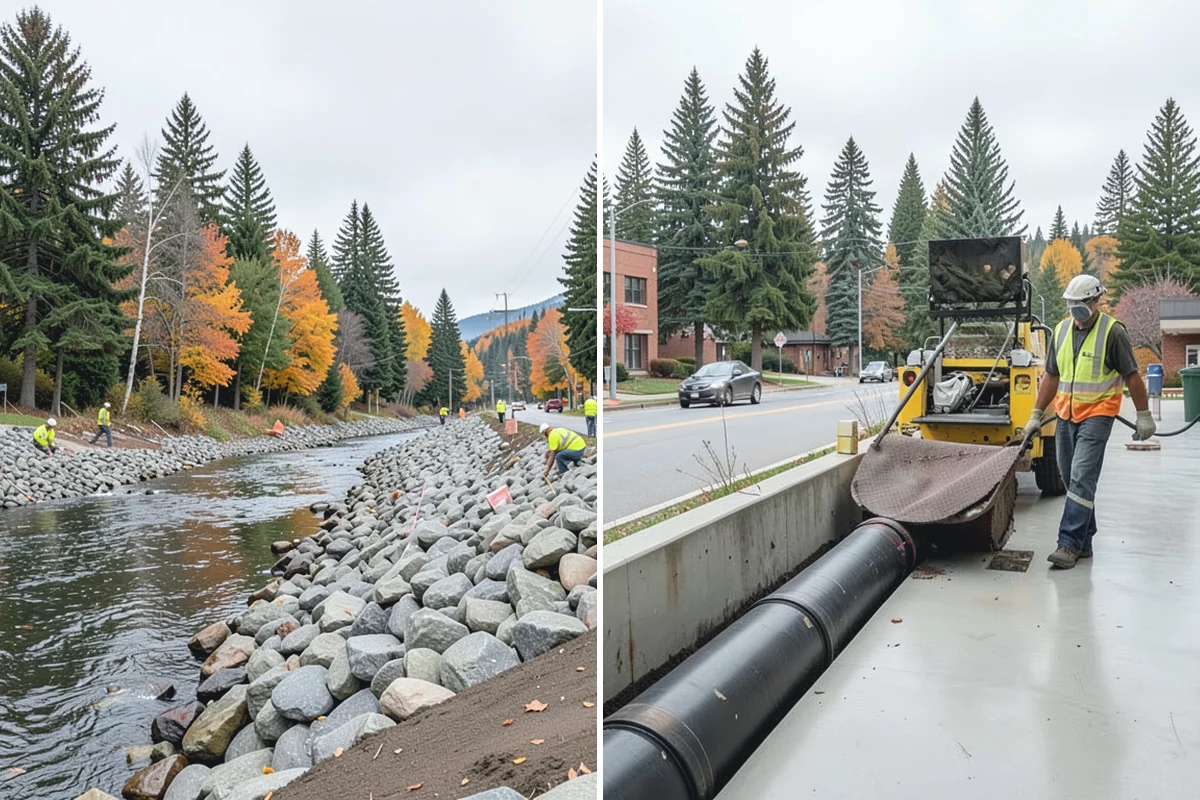 Curb Repairs in Des Moines, King County, WA - Locate failed curb sections and check flow-line grade