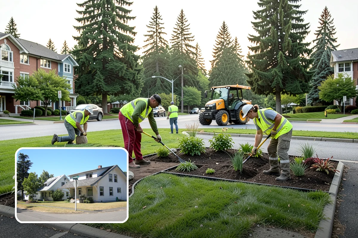 Curb Repairs in DuPont, Pierce County, WA - Restores continuous gutter flow to prevent ponding and pavement undermining
