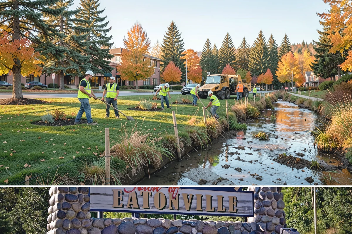 Curb Repairs in Eatonville, Pierce County, WA - Curb repairs are best completed in the drier months so new concrete cures fully before it must carry heavy fall and winter gutter...