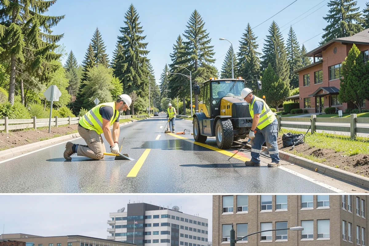 Curb Repairs in Everett, Snohomish County, WA - Curb repairs are best completed in the drier months so new concrete cures fully before it must carry heavy fall and winter gutter...