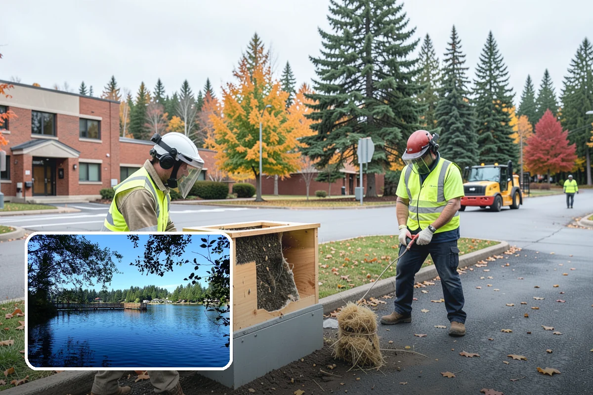 Curb Repairs in Federal Way, King County, WA - Restores continuous gutter flow to prevent ponding and pavement undermining