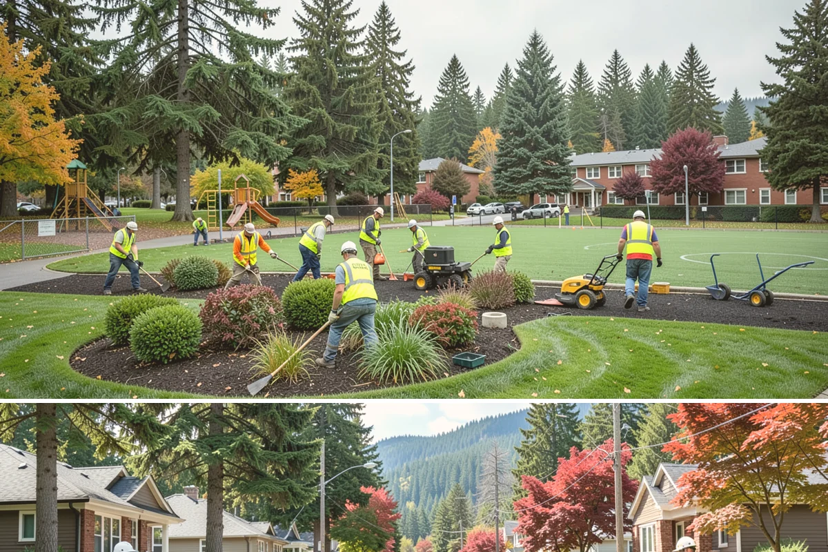 Curb Repairs in Hunts Point, King County, WA - Curb repairs are best completed in the drier months so new concrete cures fully before it must carry heavy fall and winter gutter...