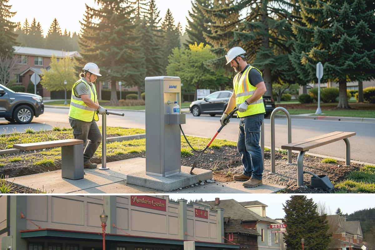 Curb Repairs in Issaquah, King County, WA - Curb repairs are best completed in the drier months so new concrete cures fully before it must carry heavy fall and winter gutter...