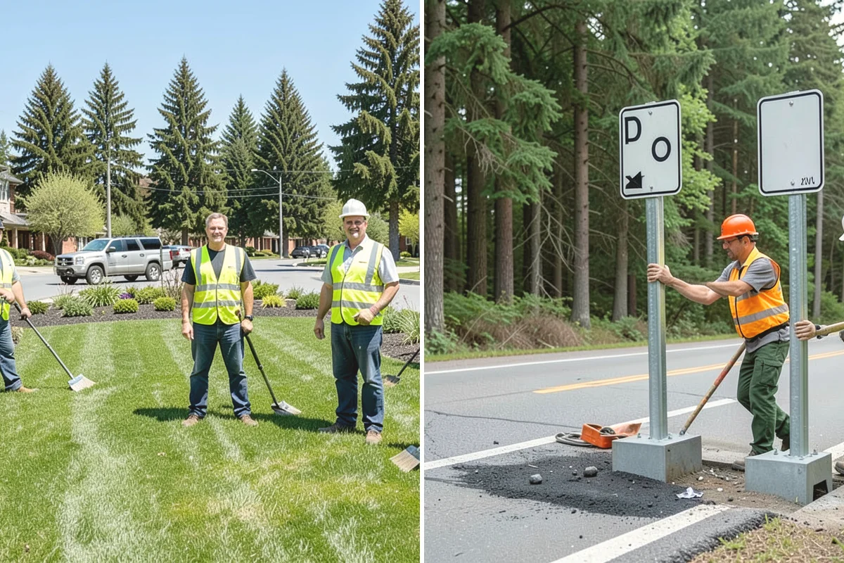 Curb Repairs in Lake Stevens, Snohomish County, WA - Locate failed curb sections and check flow-line grade