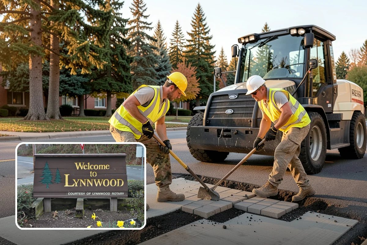 Curb Repairs in Lynnwood, Snohomish County, WA - Restores continuous gutter flow to prevent ponding and pavement undermining