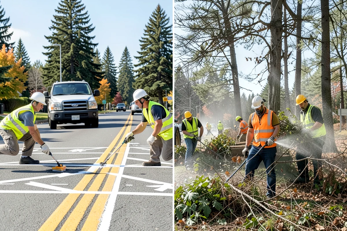 Curb Repairs in Maple Valley, King County, WA - Locate failed curb sections and check flow-line grade