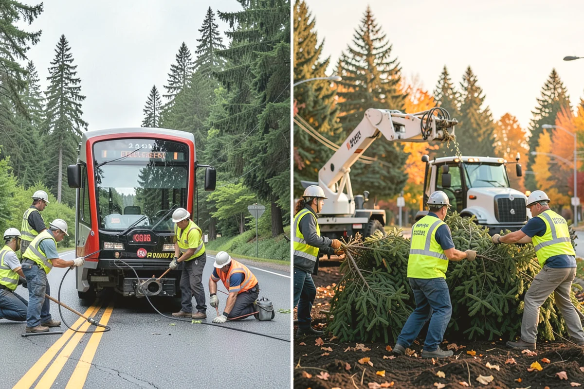 Curb Repairs in Monroe, Snohomish County, WA - Locate failed curb sections and check flow-line grade
