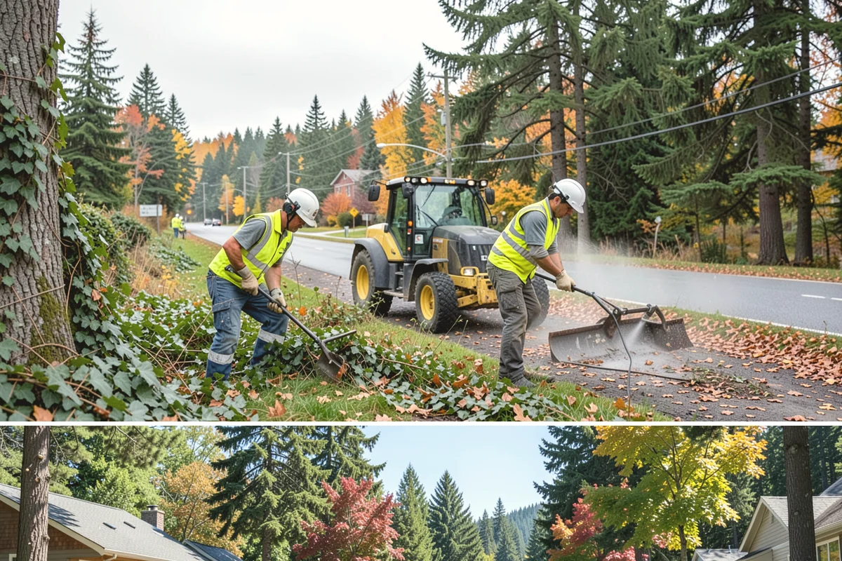 Curb Repairs in Orting, Pierce County, WA - Curb repairs are best completed in the drier months so new concrete cures fully before it must carry heavy fall and winter gutter...