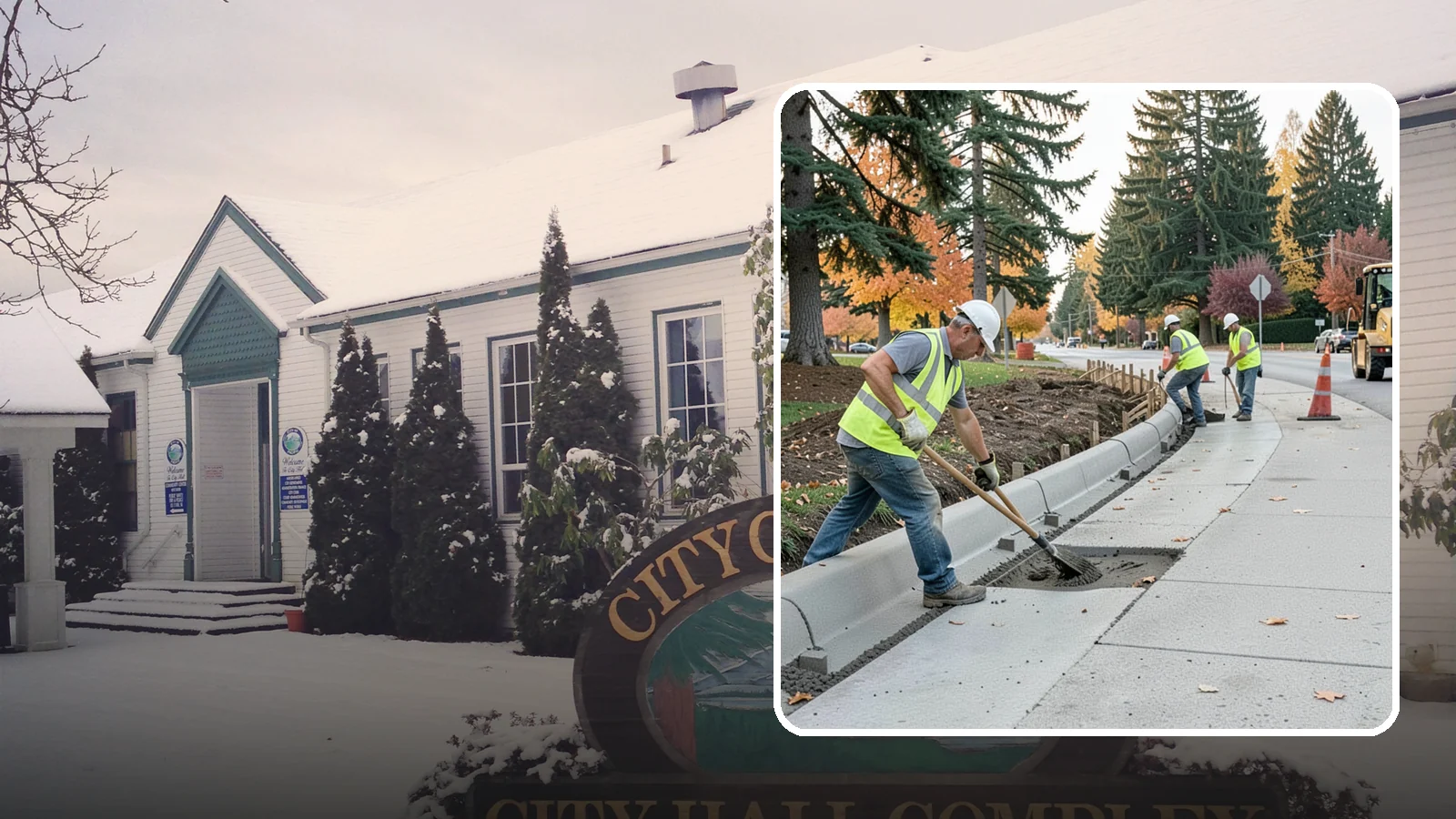 Curb Repairs in Pacific, King County, WA - Curb and gutter repairs that restore drainage flow lines, edge protection, and roadway definition.