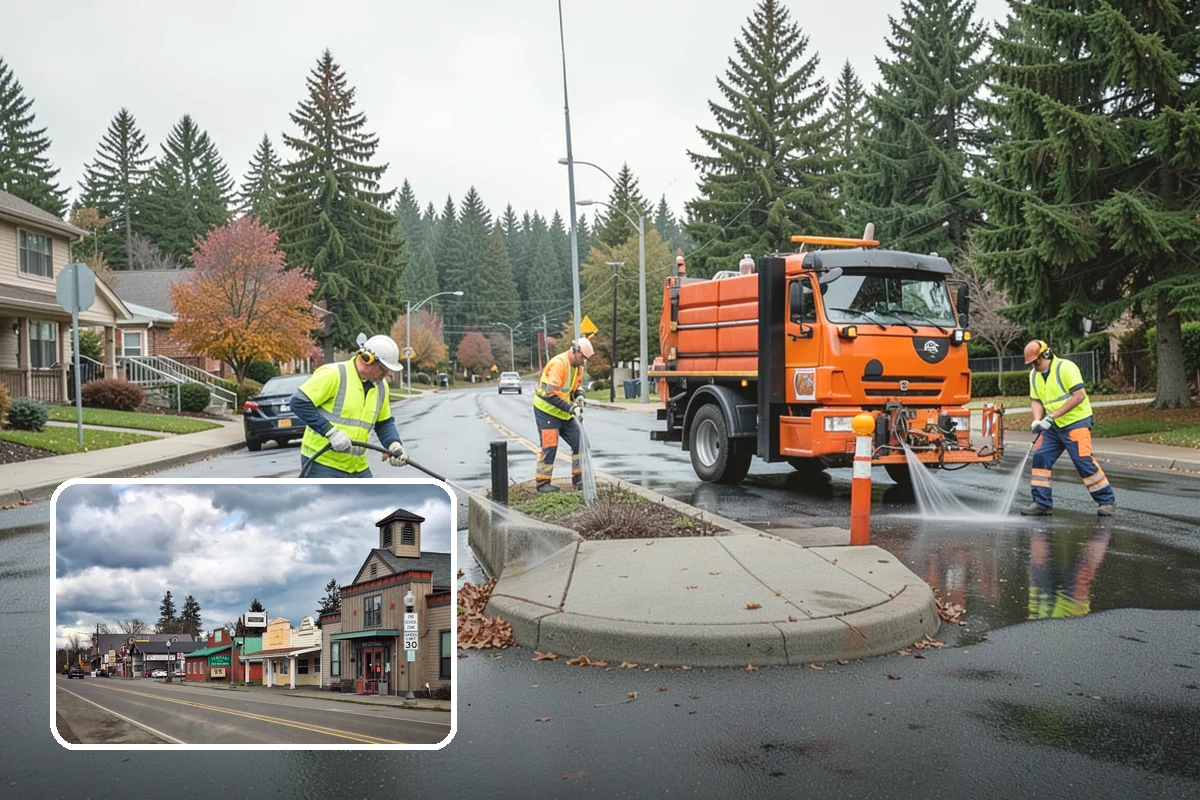 Curb Repairs in Roy, Pierce County, WA - Restores continuous gutter flow to prevent ponding and pavement undermining