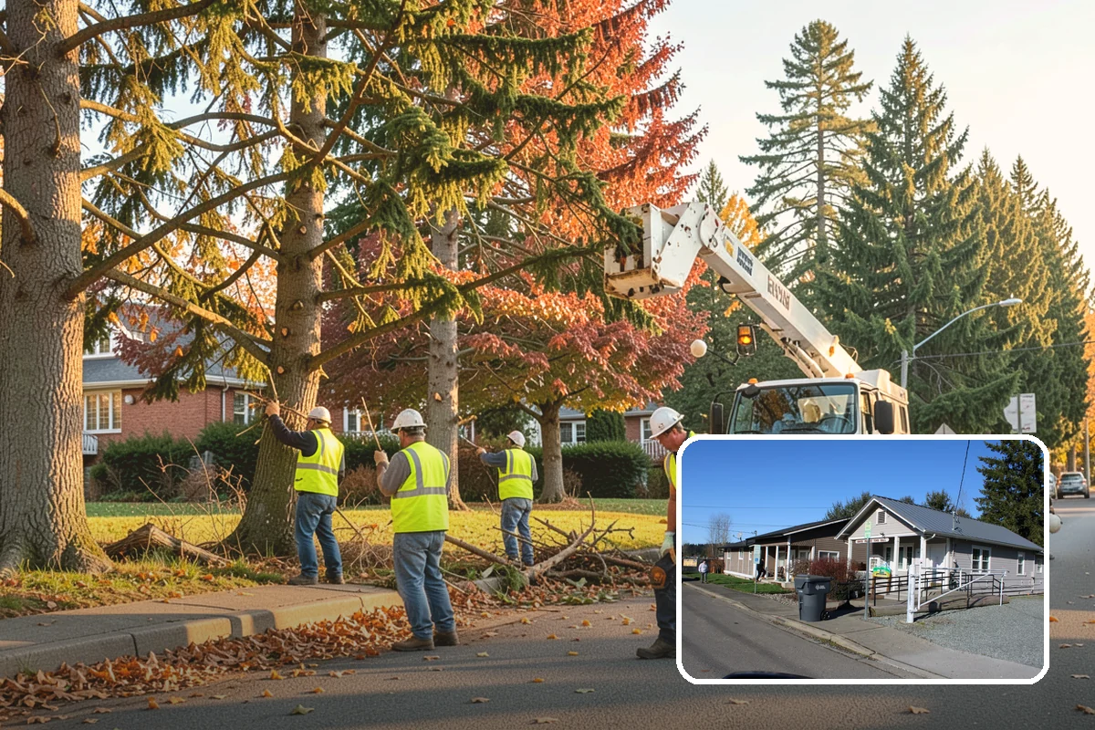 Curb Repairs in South Prairie, Pierce County, WA - Restores continuous gutter flow to prevent ponding and pavement undermining