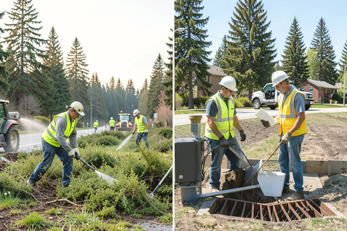 Curb Repairs in Tacoma, Pierce County, WA - Locate failed curb sections and check flow-line grade