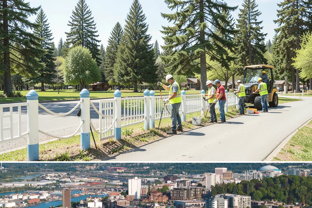 Curb Repairs in Tacoma, Pierce County, WA - Curb repairs are best completed in the drier months so new concrete cures fully before it must carry heavy fall and winter gutter...