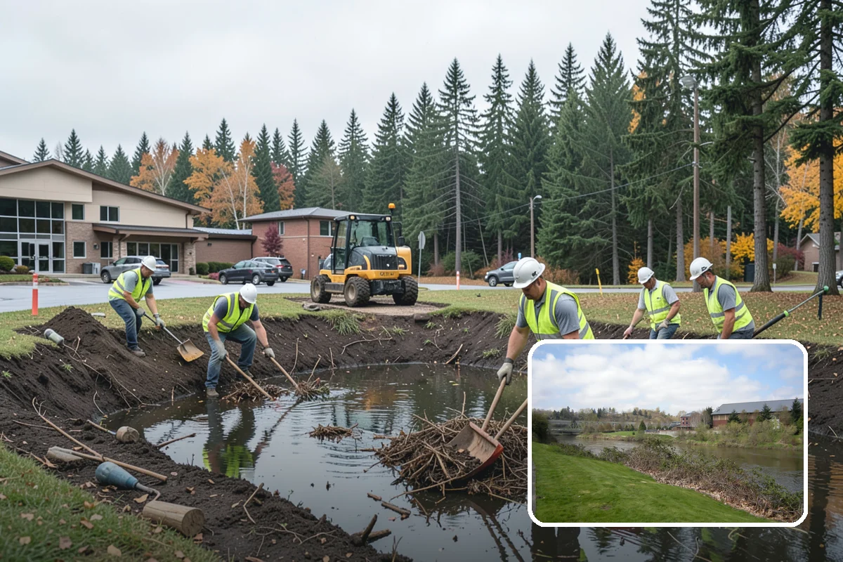 Curb Repairs in Tukwila, King County, WA - Restores continuous gutter flow to prevent ponding and pavement undermining
