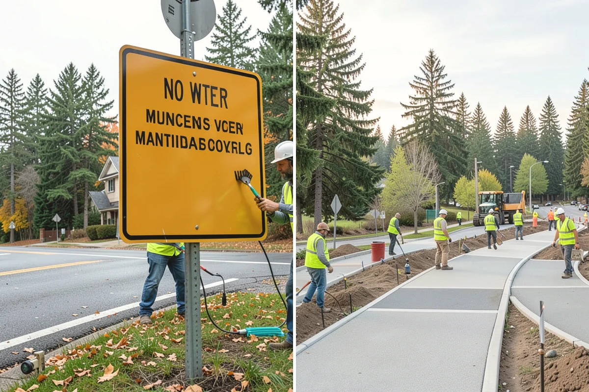 Curb Repairs in Tukwila, King County, WA - Locate failed curb sections and check flow-line grade