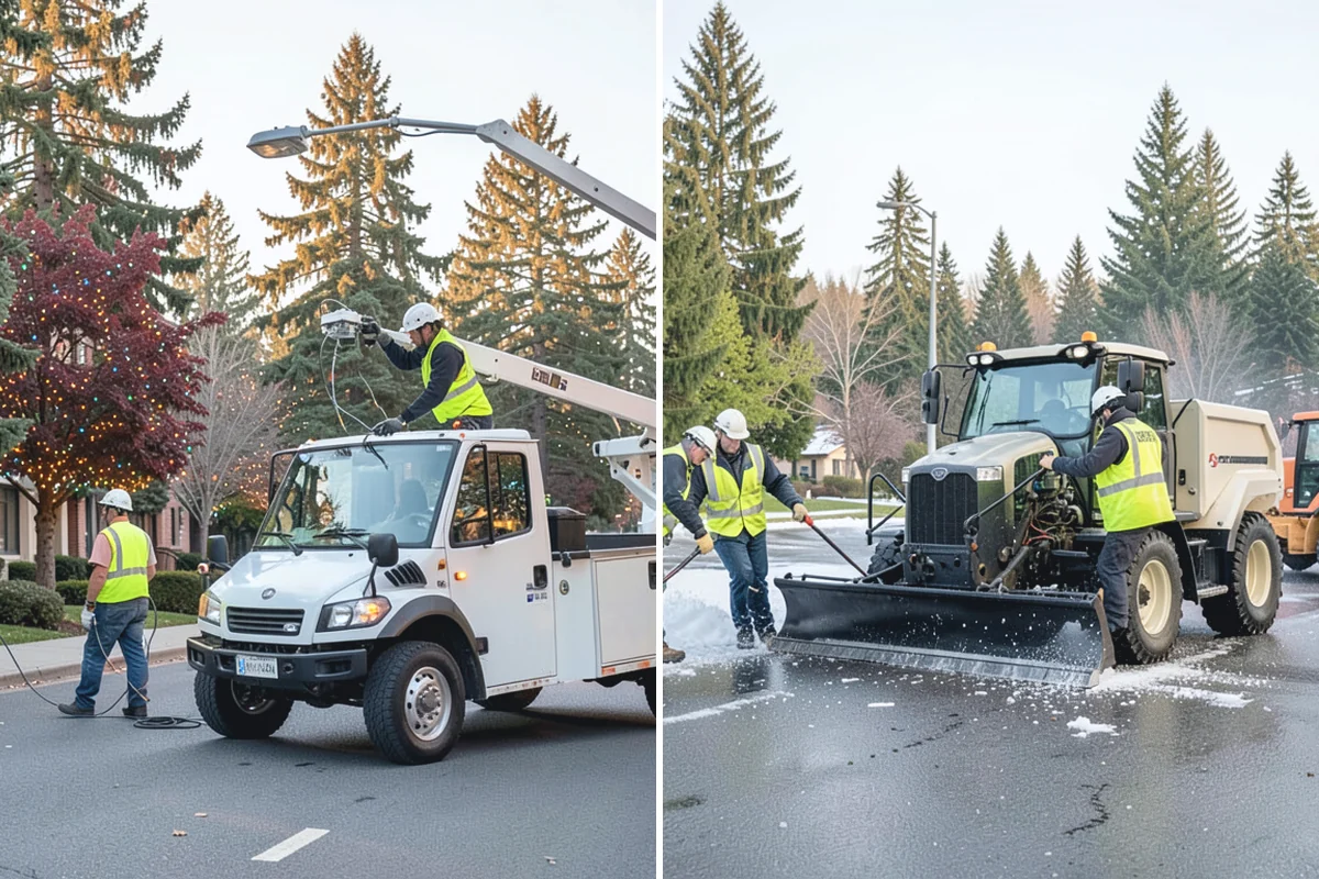 Curb Repairs in Wilkeson, Pierce County, WA - Locate failed curb sections and check flow-line grade