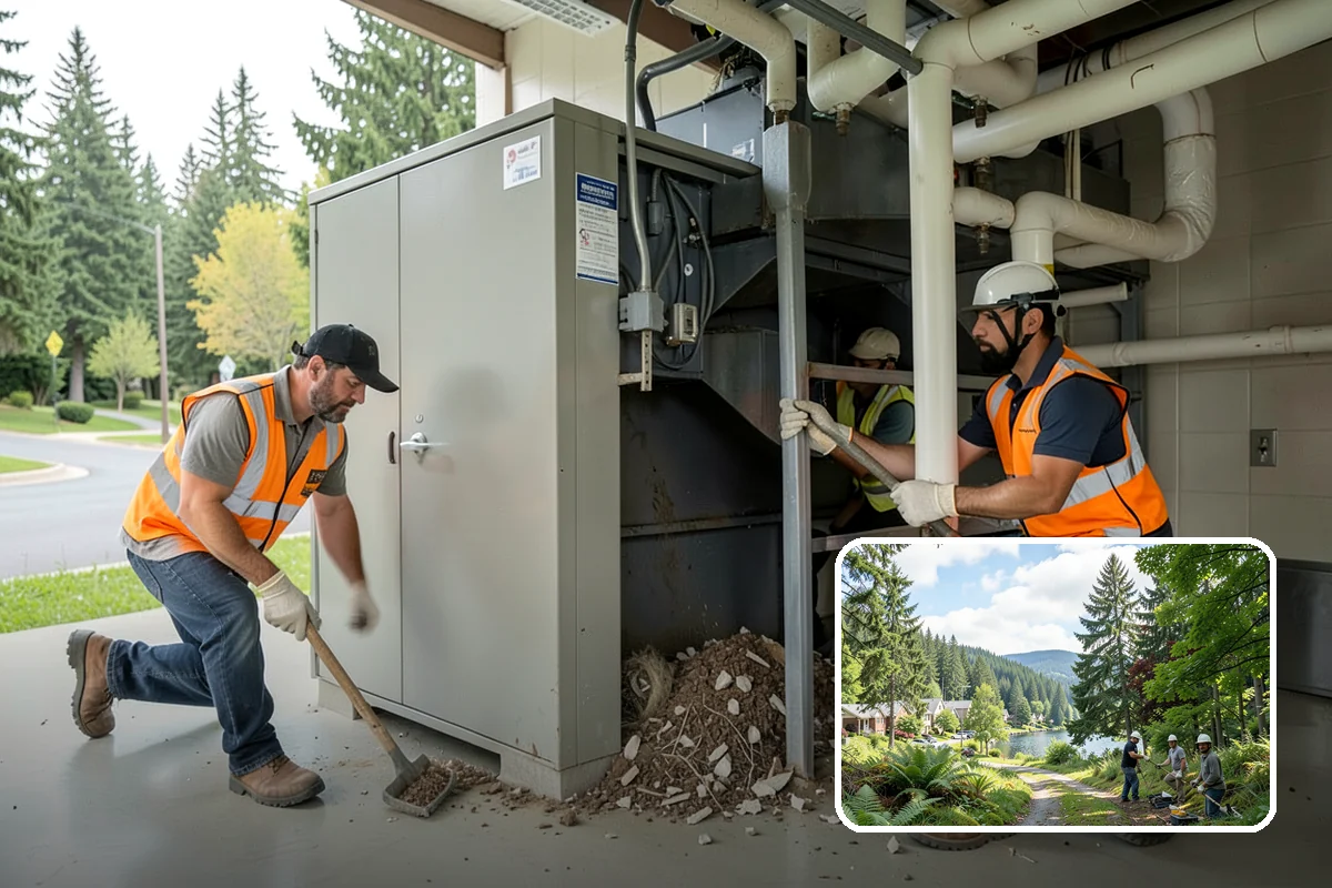Day Porter Services in Lake Forest Park, King County, WA - Real-time response to spills and restroom issues