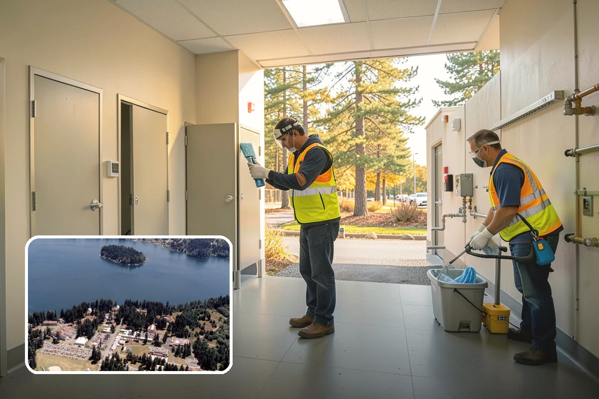 Day Porter Services in Lakewood, Pierce County, WA - Real-time response to spills and restroom issues