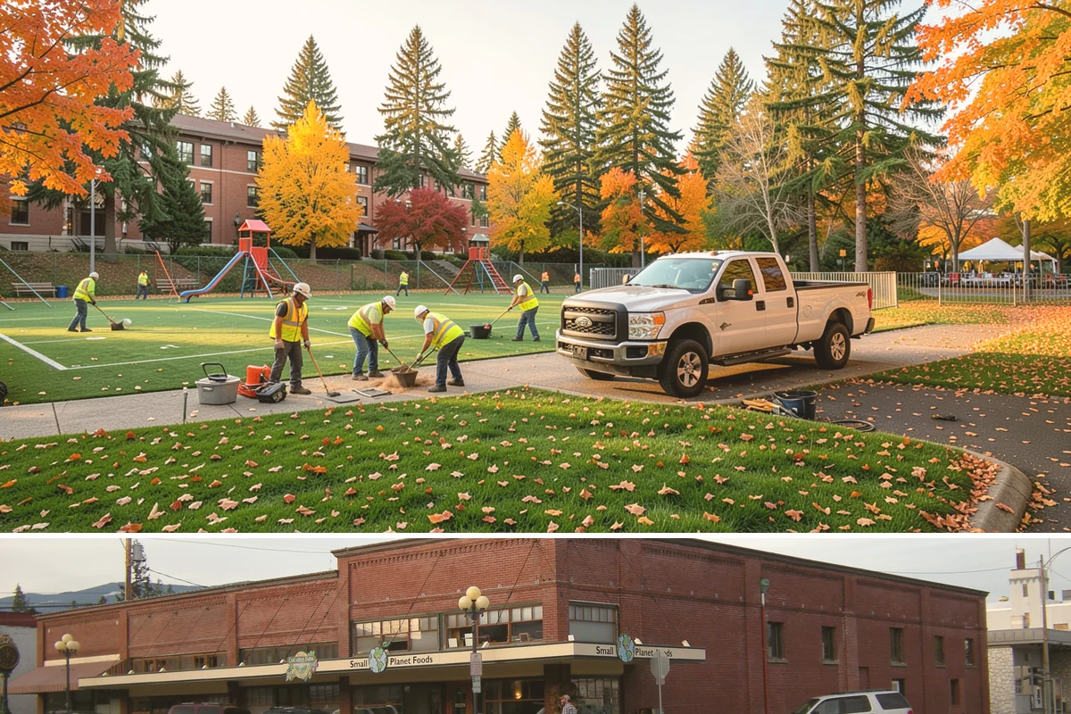 Day Porter Services in Sedro-Woolley, Skagit County, WA - Coverage often expands through summer event season and wet winter months when entryway upkeep demands constant attention.