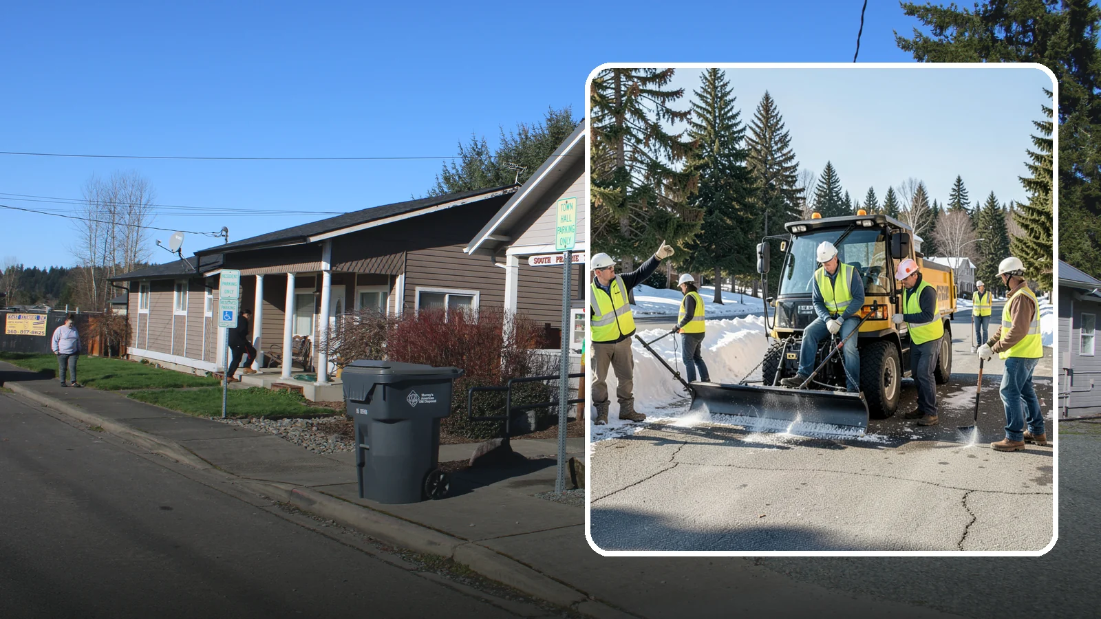 Day Porter Services in South Prairie, Pierce County, WA - On-site day porters keep busy public buildings presentable throughout operating hours.