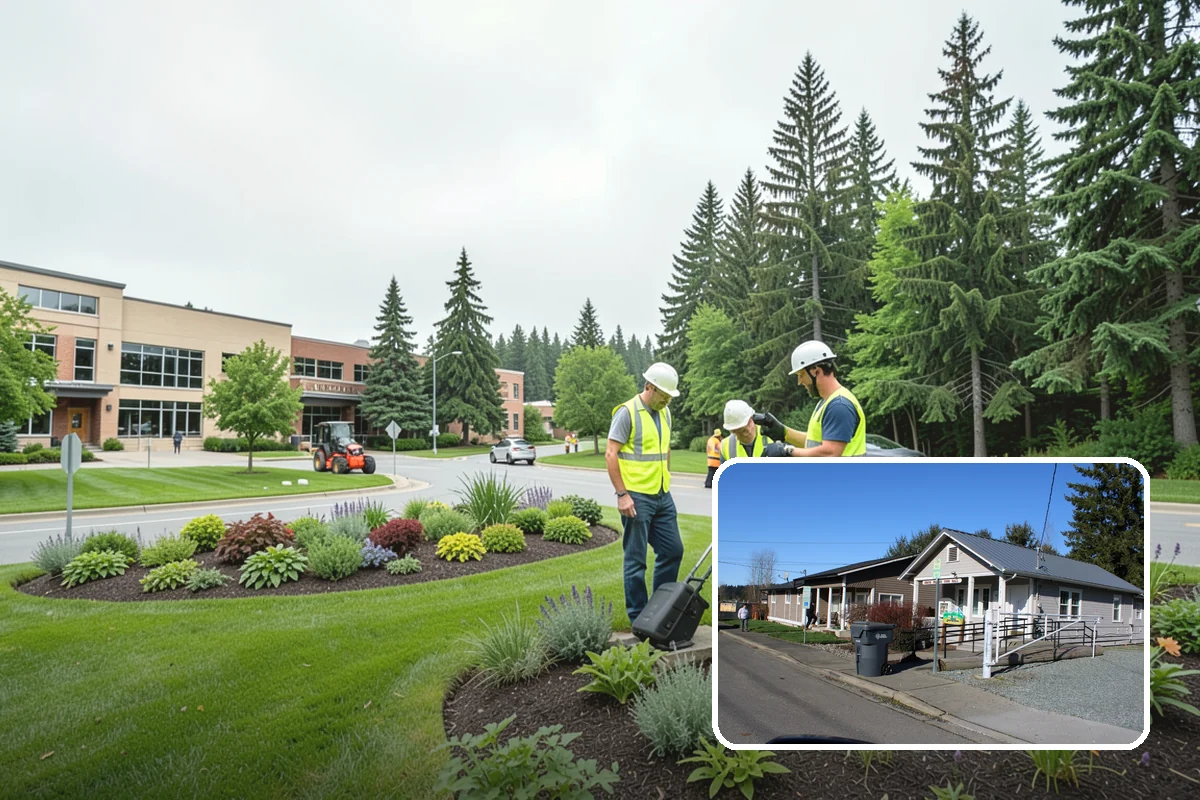 Day Porter Services in South Prairie, Pierce County, WA - Real-time response to spills and restroom issues