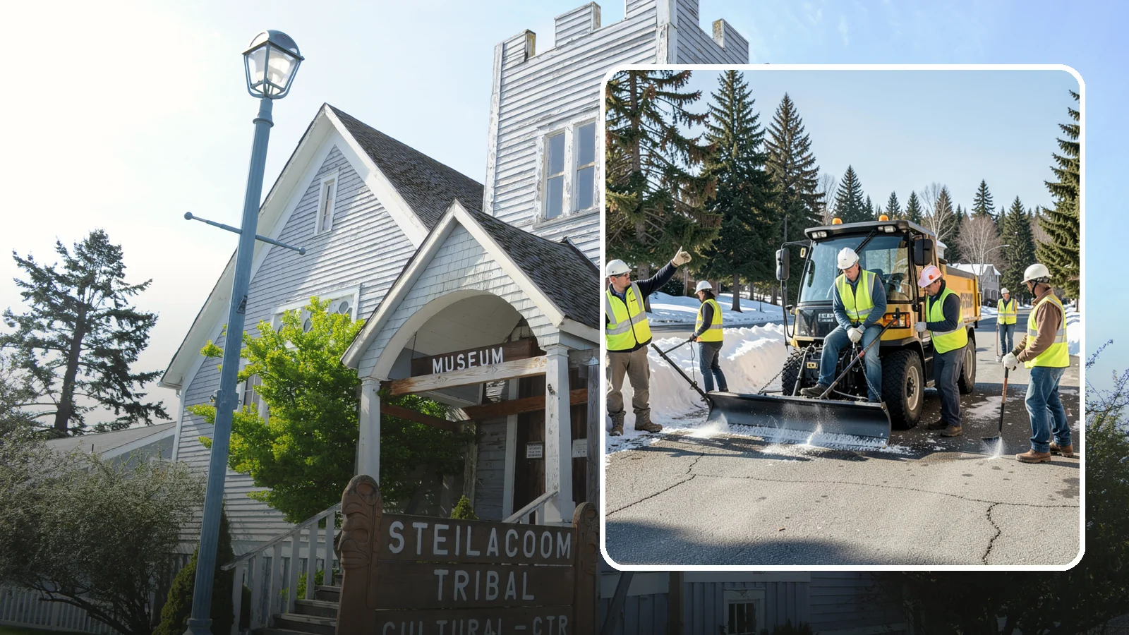 Day Porter Services in Steilacoom, Pierce County, WA - On-site day porters keep busy public buildings presentable throughout operating hours.