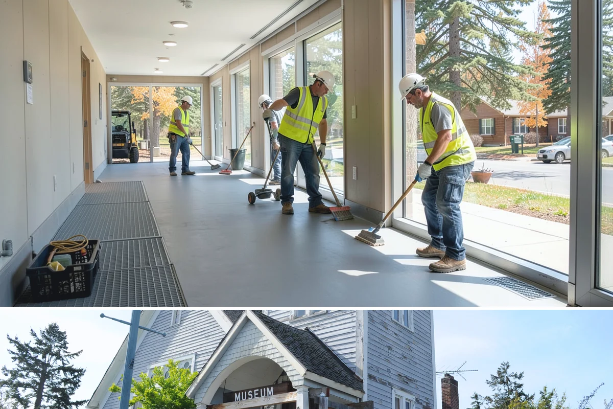 Day Porter Services in Steilacoom, Pierce County, WA - Coverage often expands through summer event season and wet winter months when entryway upkeep demands constant attention.