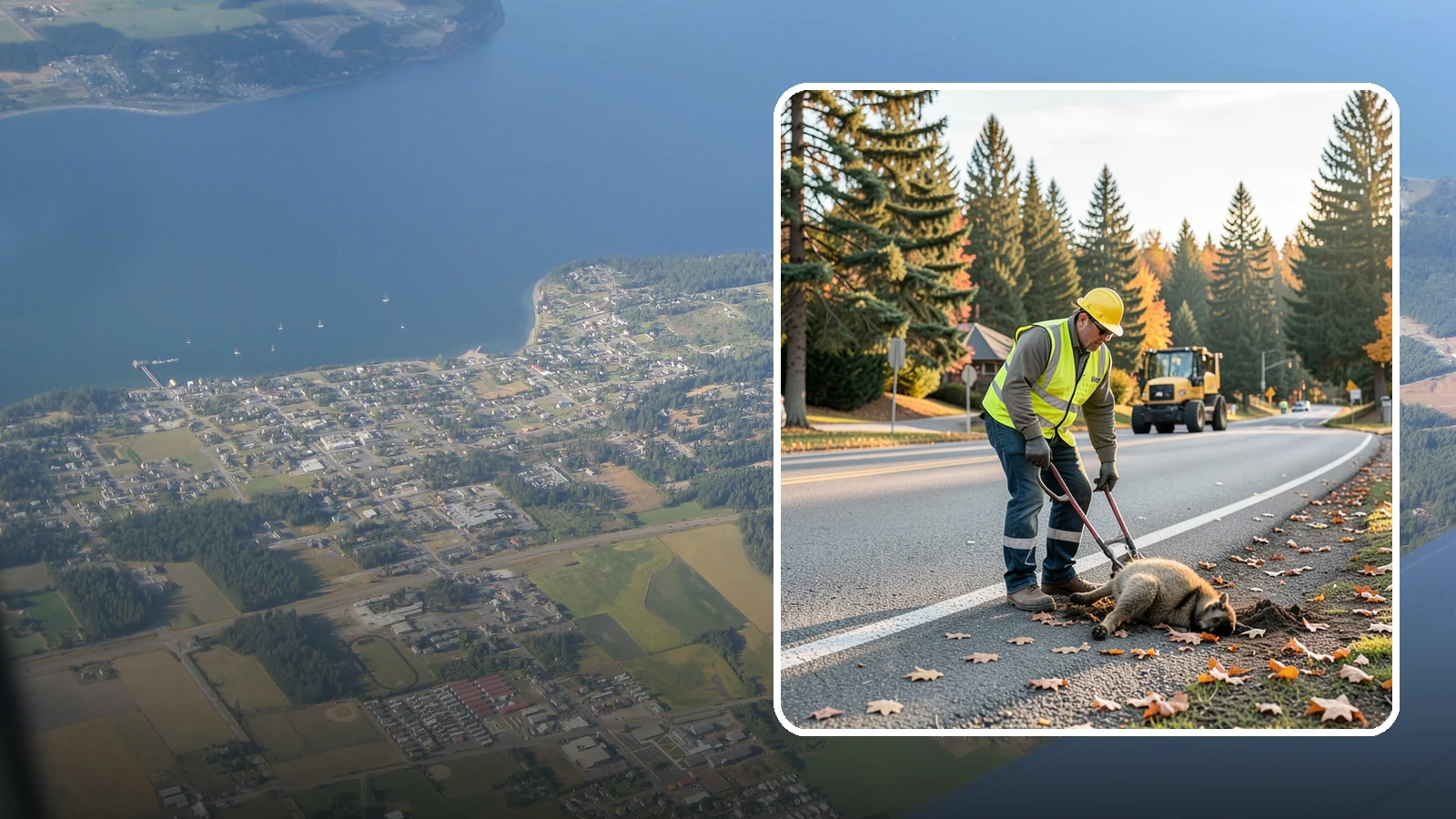 Dead Animal Removal in Coupeville, Island County, WA - Prompt dead animal and roadkill removal from public roads, parks, and facility grounds.