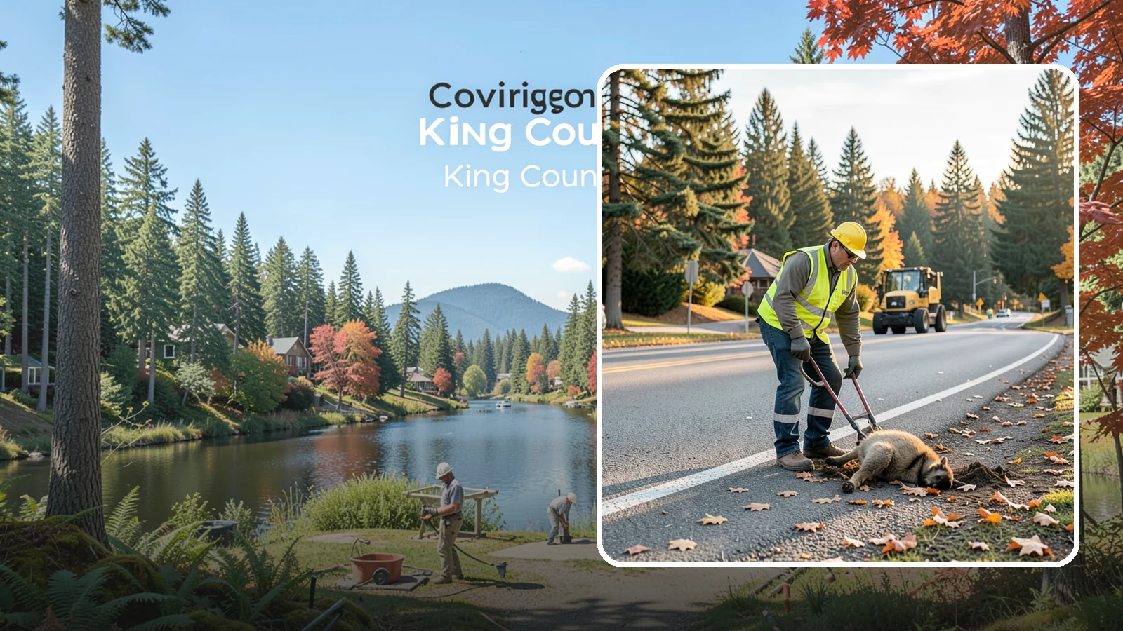 Dead Animal Removal in Covington, King County, WA - Prompt dead animal and roadkill removal from public roads, parks, and facility grounds.