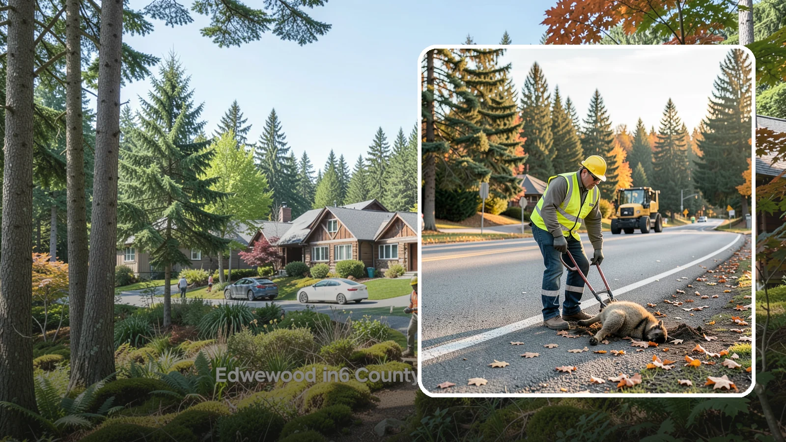 Dead Animal Removal in Edgewood, Pierce County, WA - Prompt dead animal and roadkill removal from public roads, parks, and facility grounds.