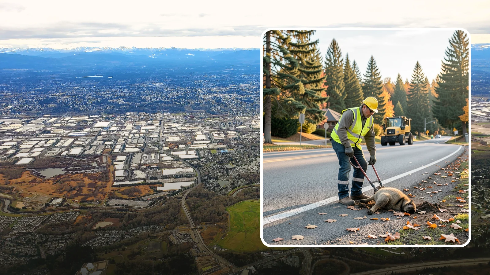 Dead Animal Removal in Kent, King County, WA - Prompt dead animal and roadkill removal from public roads, parks, and facility grounds.