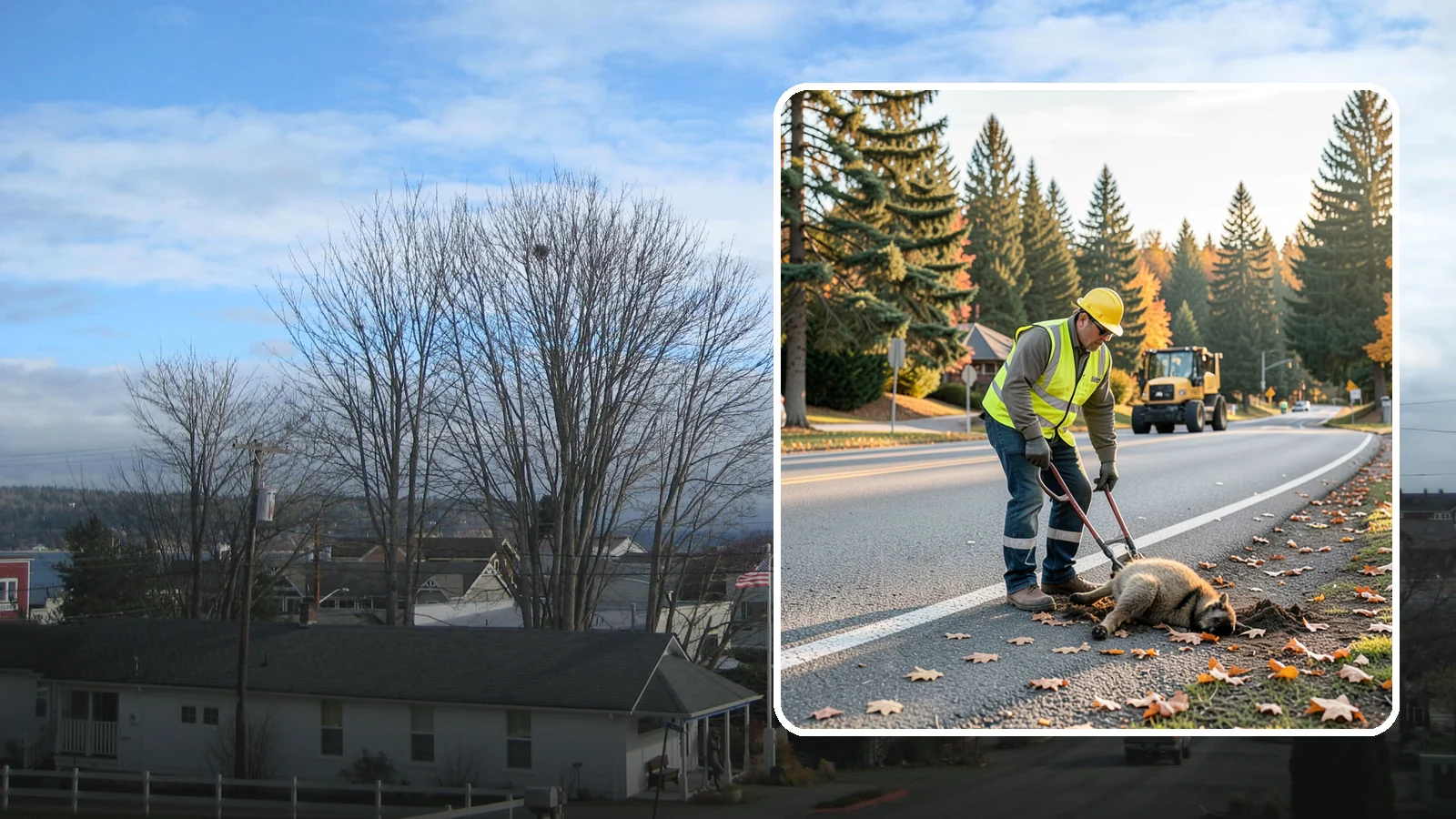 Dead Animal Removal in Langley, Island County, WA - Prompt dead animal and roadkill removal from public roads, parks, and facility grounds.