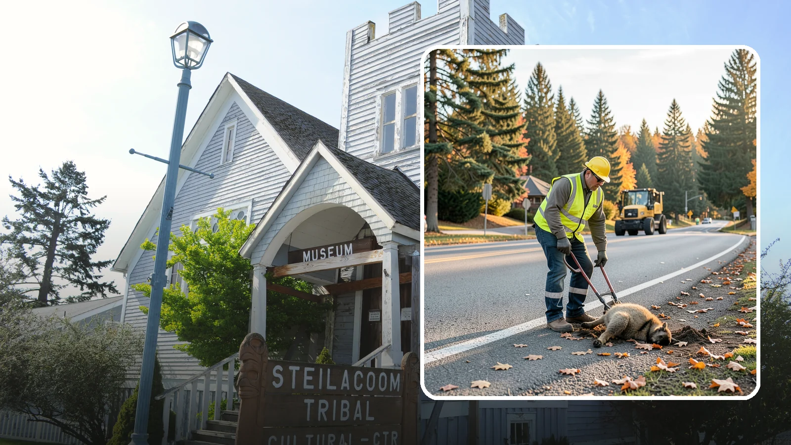 Dead Animal Removal in Steilacoom, Pierce County, WA - Prompt dead animal and roadkill removal from public roads, parks, and facility grounds.