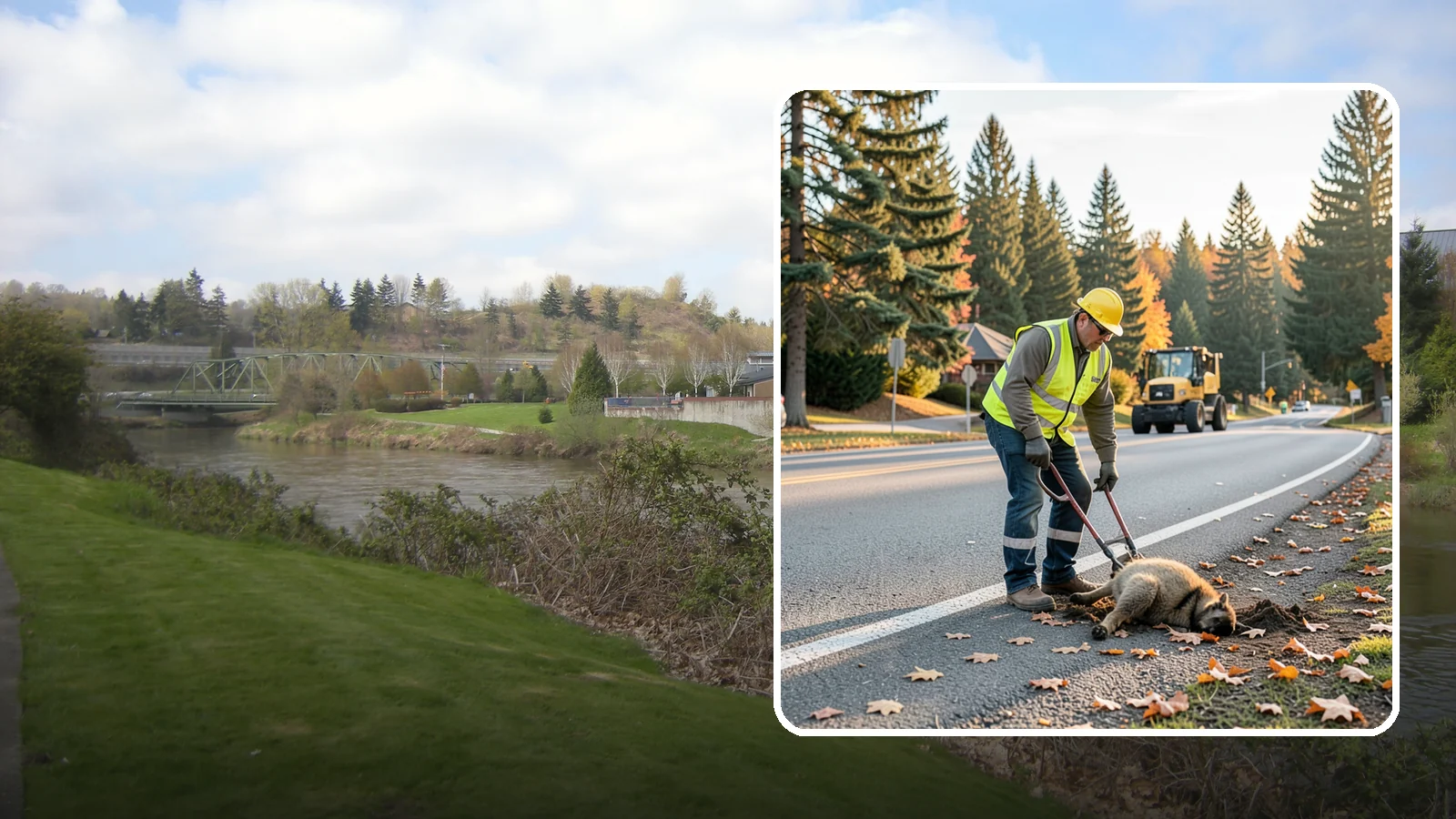 Dead Animal Removal in Tukwila, King County, WA - Prompt dead animal and roadkill removal from public roads, parks, and facility grounds.