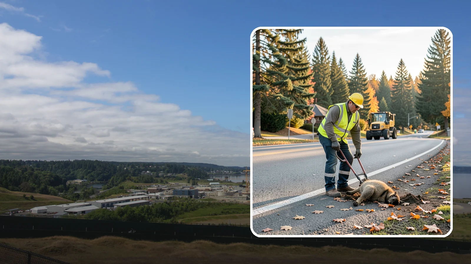 Dead Animal Removal in University Place, Pierce County, WA - Prompt dead animal and roadkill removal from public roads, parks, and facility grounds.