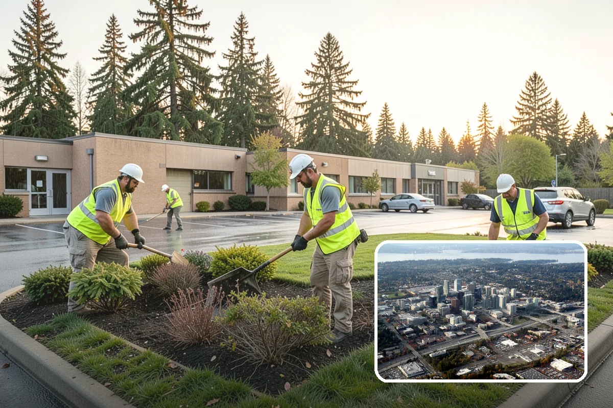 Decorative Concrete in Bellevue, King County, WA - Creates a distinctive civic identity for public spaces