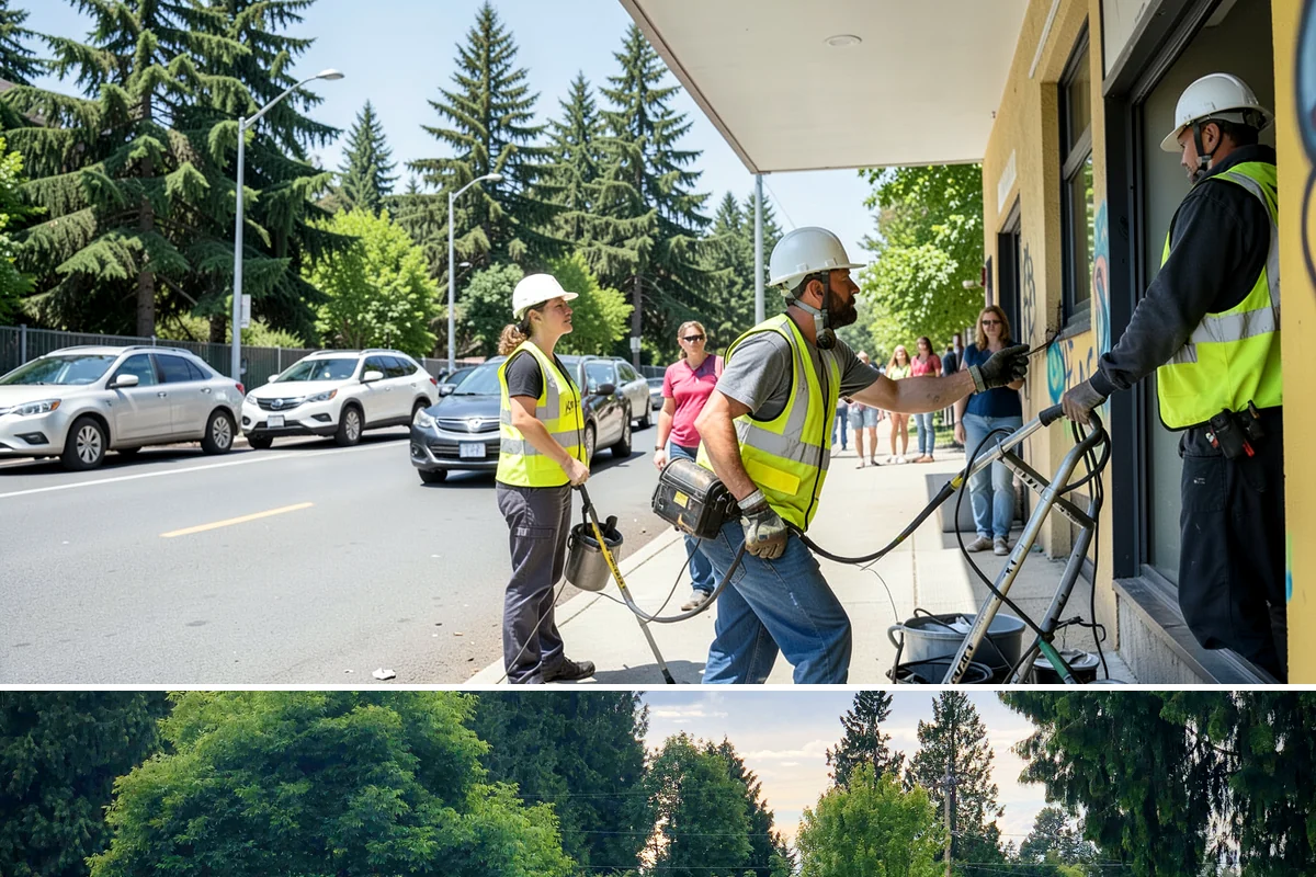 Decorative Concrete in Bonney Lake, Pierce County, WA - Decorative placement is best scheduled in the warmer, drier months when temperature and moisture support consistent color...