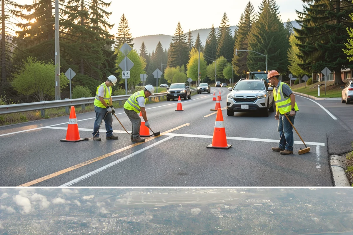 Decorative Concrete in Burien, King County, WA - Decorative placement is best scheduled in the warmer, drier months when temperature and moisture support consistent color...