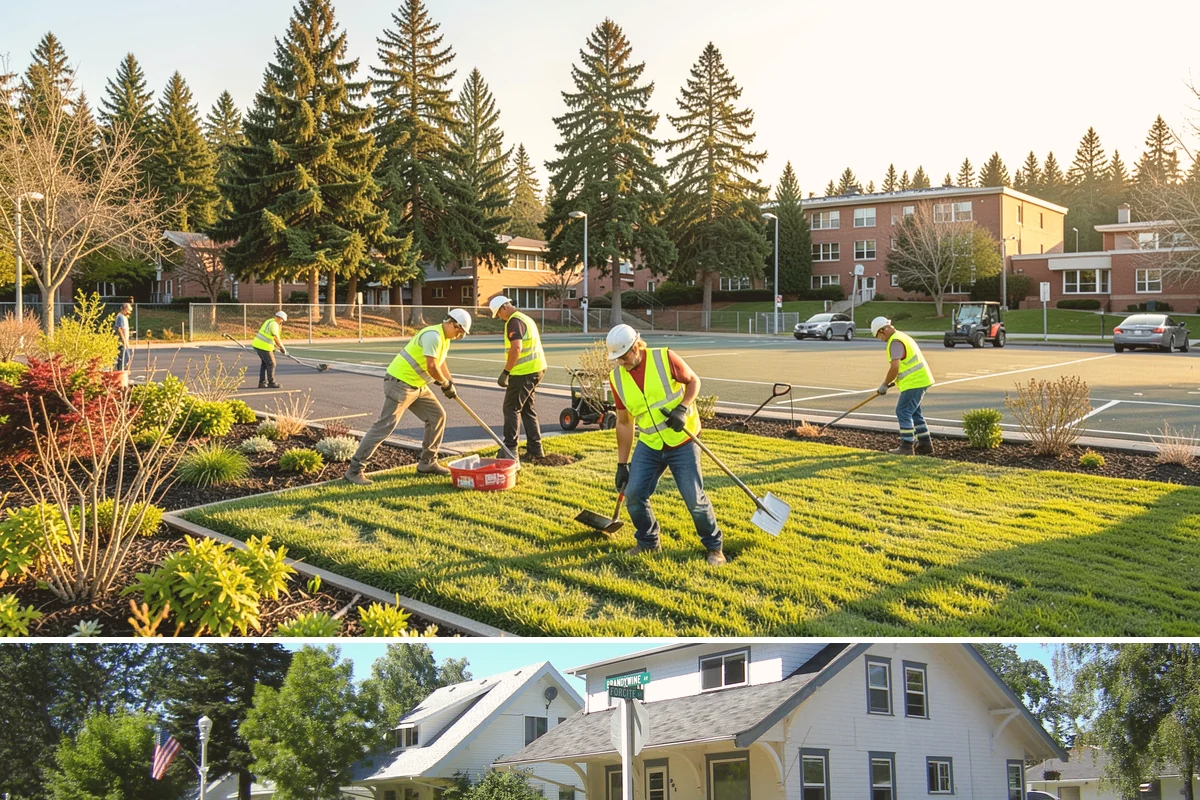 Decorative Concrete in DuPont, Pierce County, WA - Decorative placement is best scheduled in the warmer, drier months when temperature and moisture support consistent color...