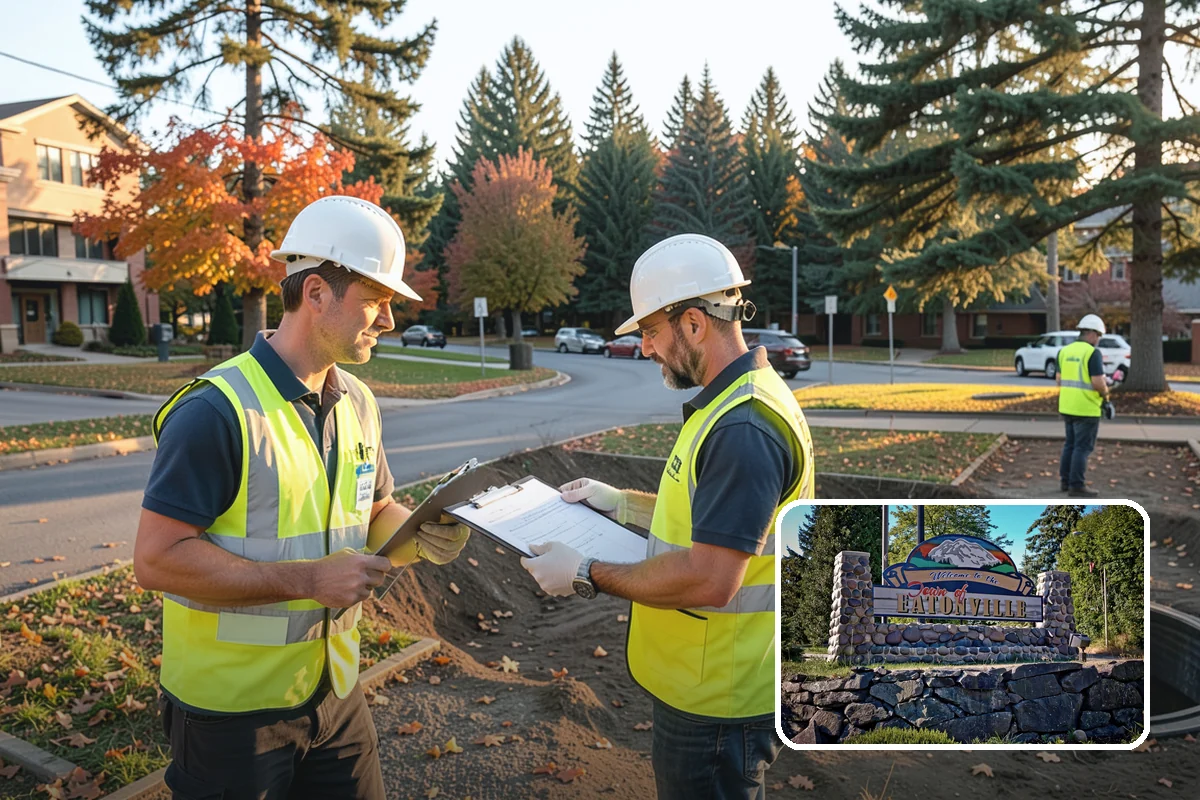 Decorative Concrete in Eatonville, Pierce County, WA - Creates a distinctive civic identity for public spaces