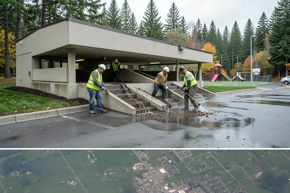 Decorative Concrete in Enumclaw, King County, WA - Decorative placement is best scheduled in the warmer, drier months when temperature and moisture support consistent color...