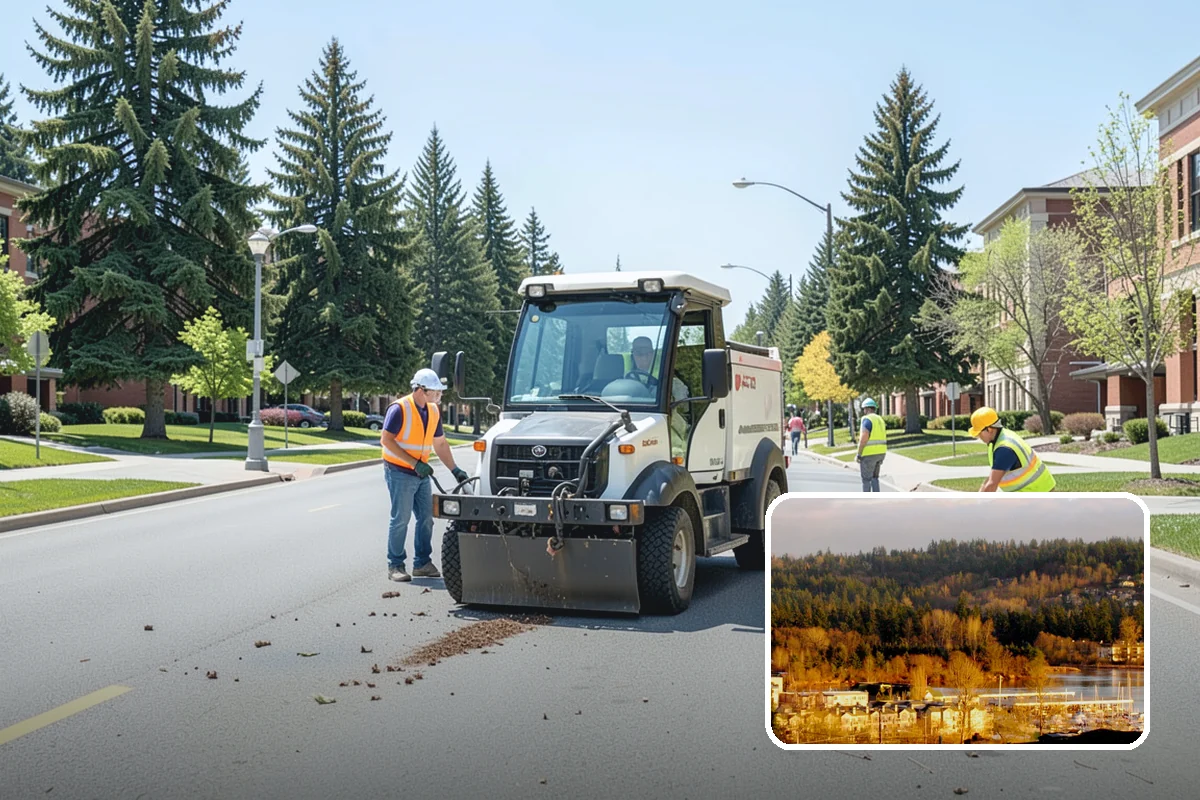 Decorative Concrete in Kenmore, King County, WA - Creates a distinctive civic identity for public spaces